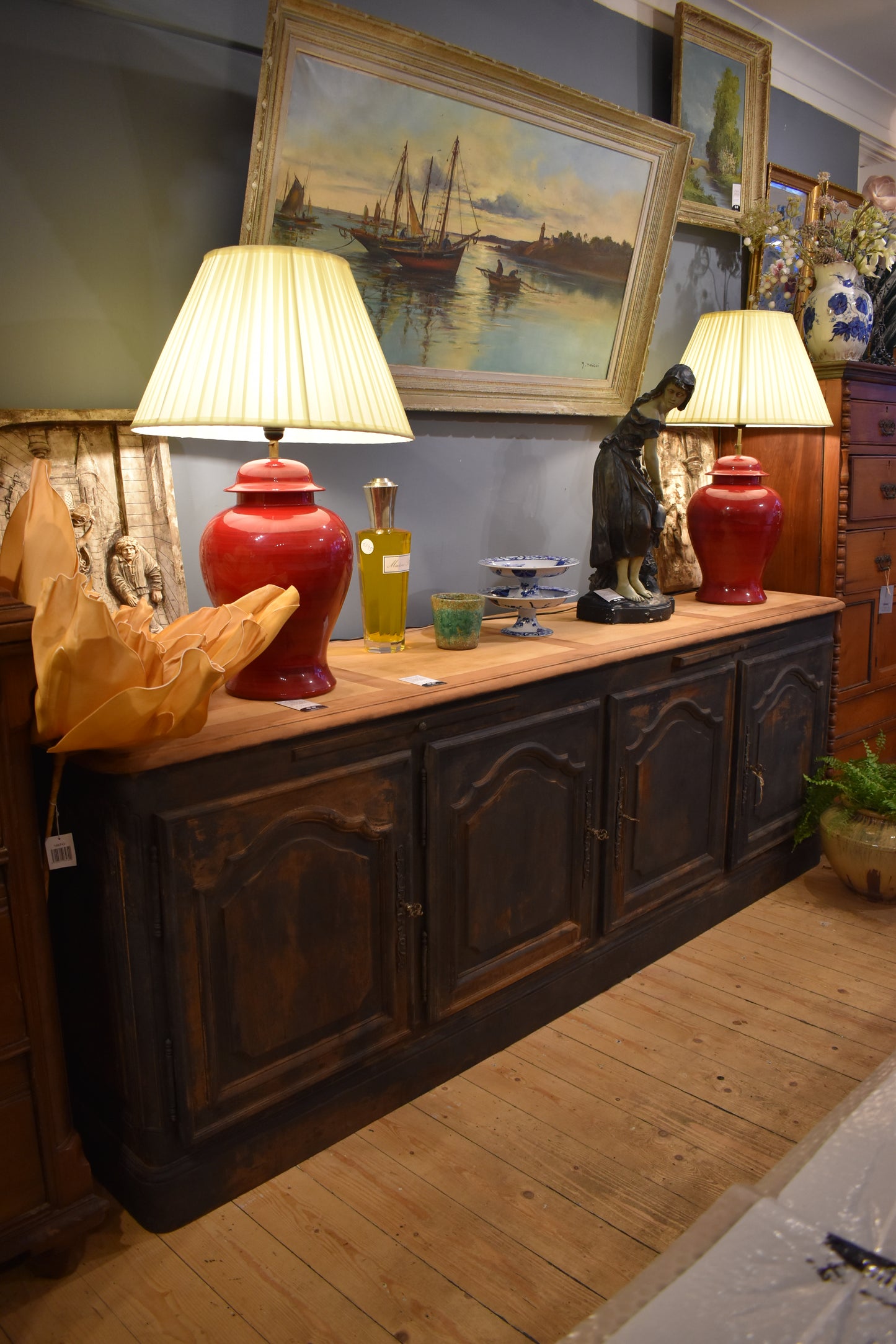 Large Old French Sideboard
