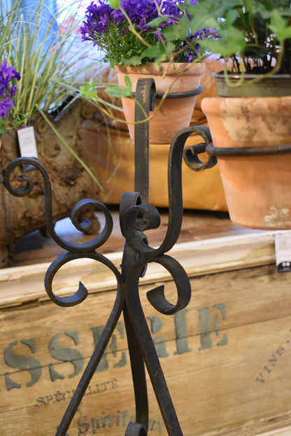 Wrought Iron Plant Stand