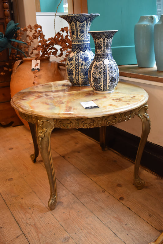 French Marble Topped Table