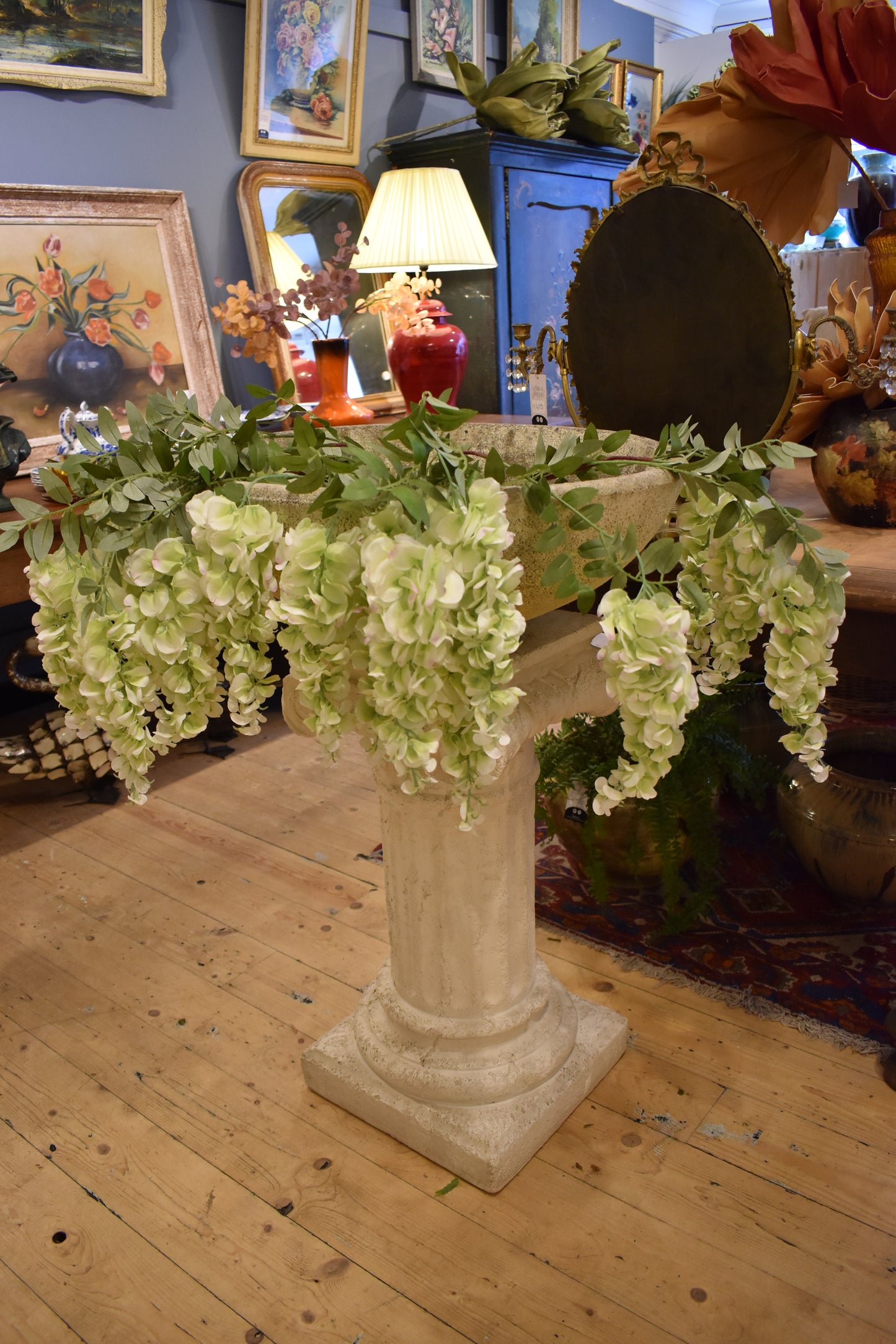 Lovely Old French Fountain / Bird Bath
