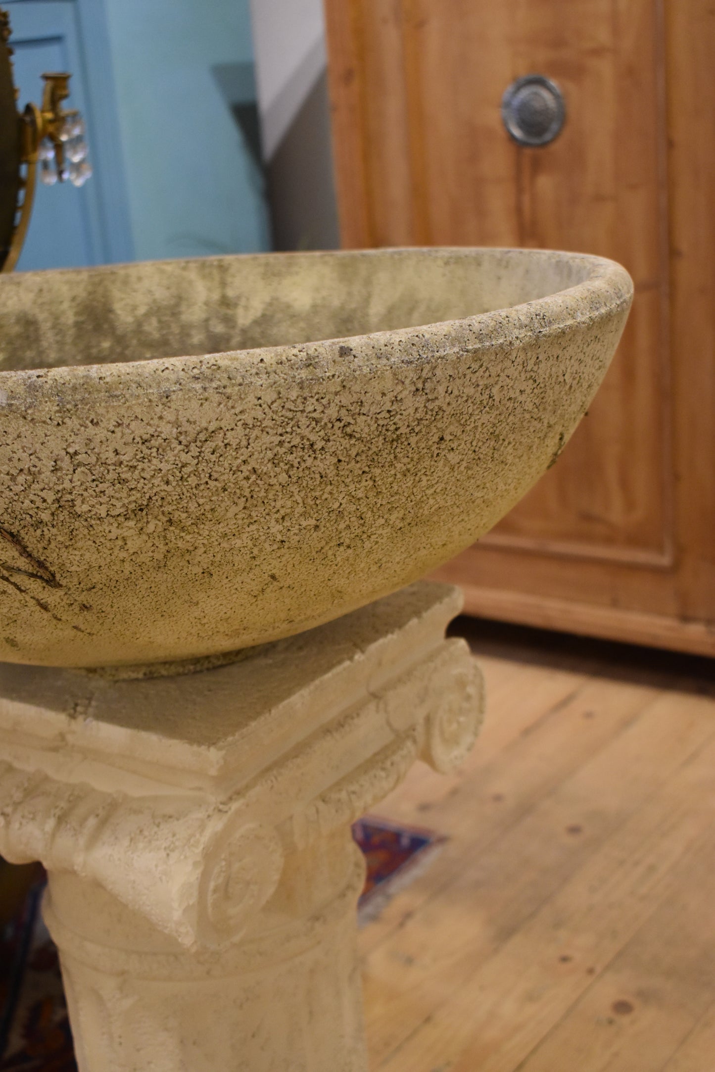 Lovely Old French Fountain / Bird Bath