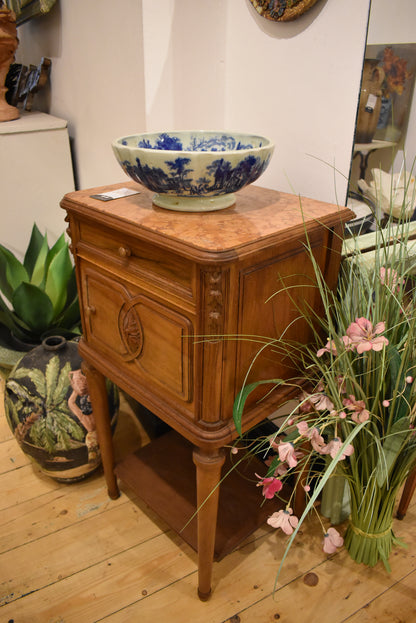 Wooden Marble Topped Locker