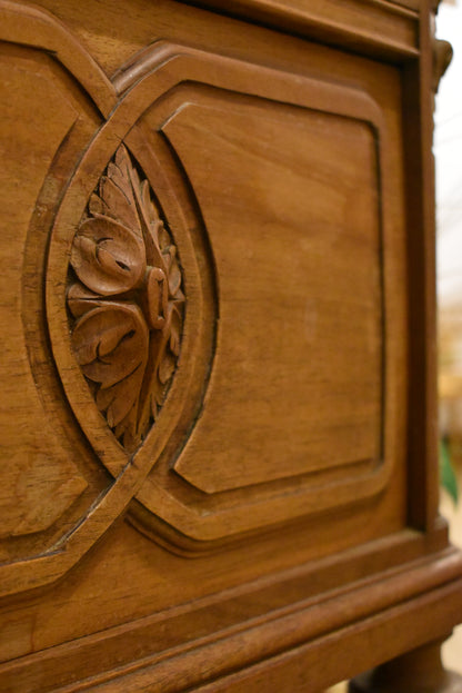 Wooden Marble Topped Locker