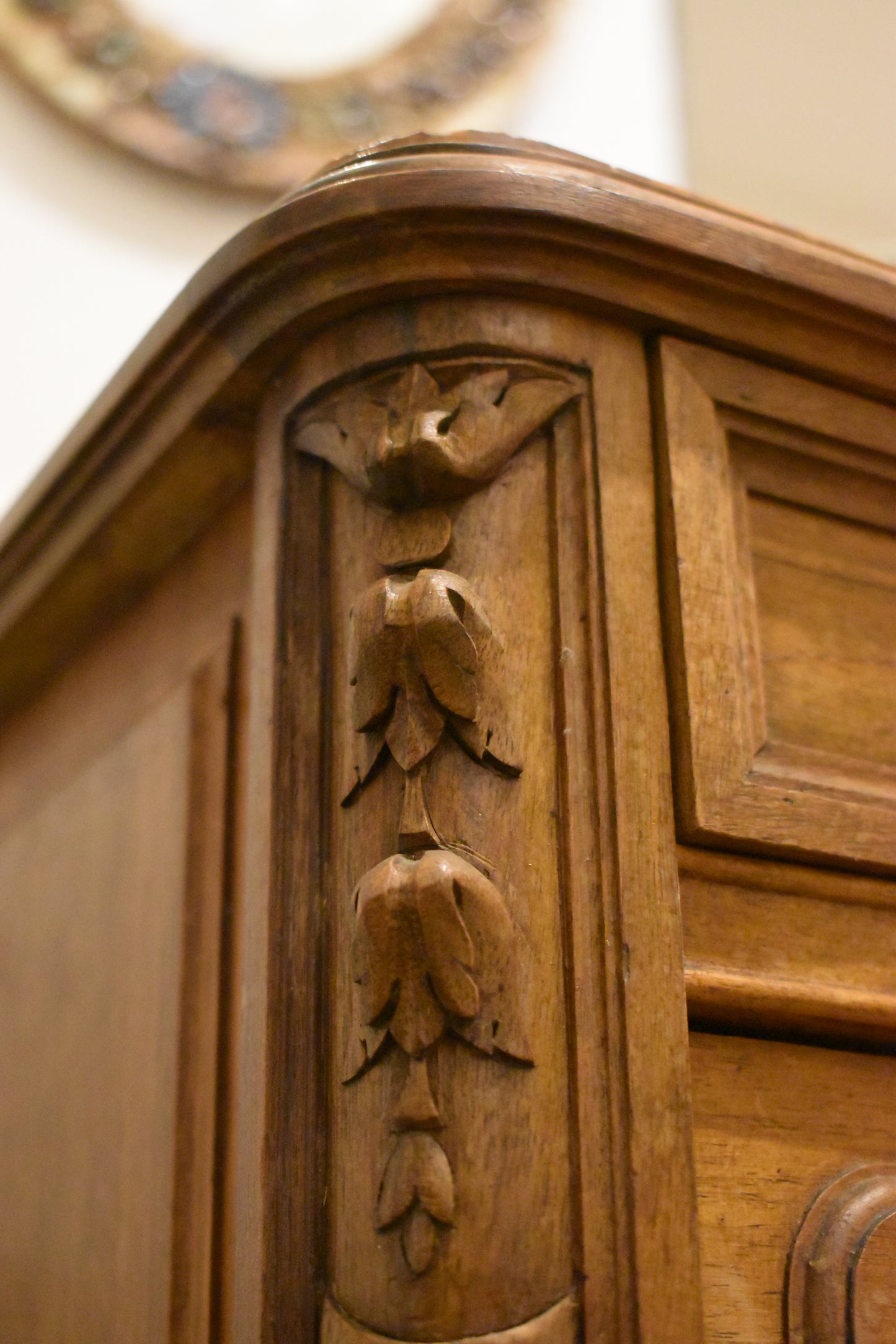 Wooden Marble Topped Locker