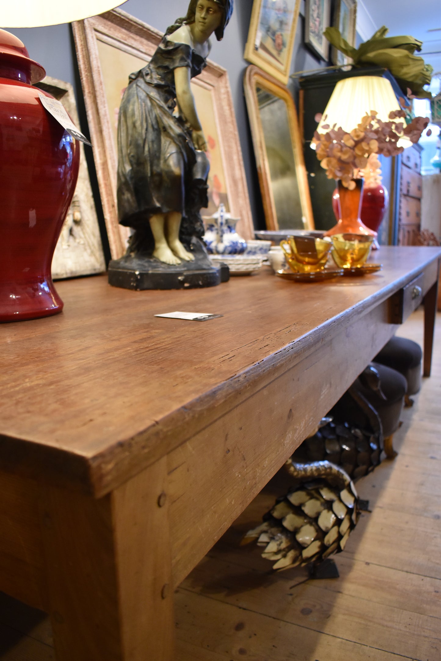 Large French Table 10/12 Seater