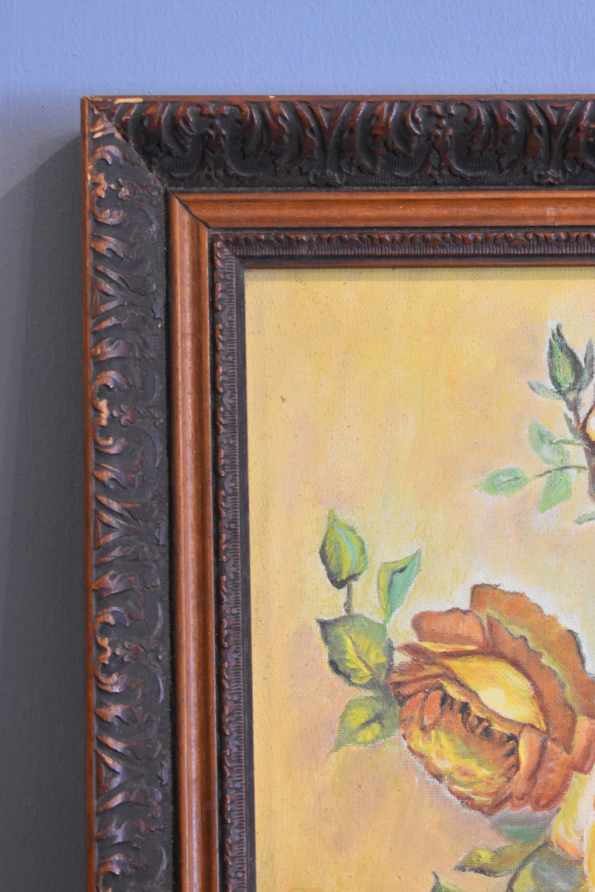Pair of French Oil Paintings of Flower Vases