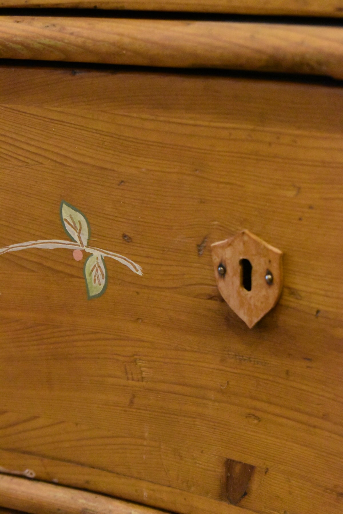 Chest of Drawers with Painted Details