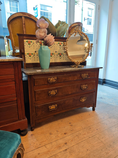 Old French Marble Washstand