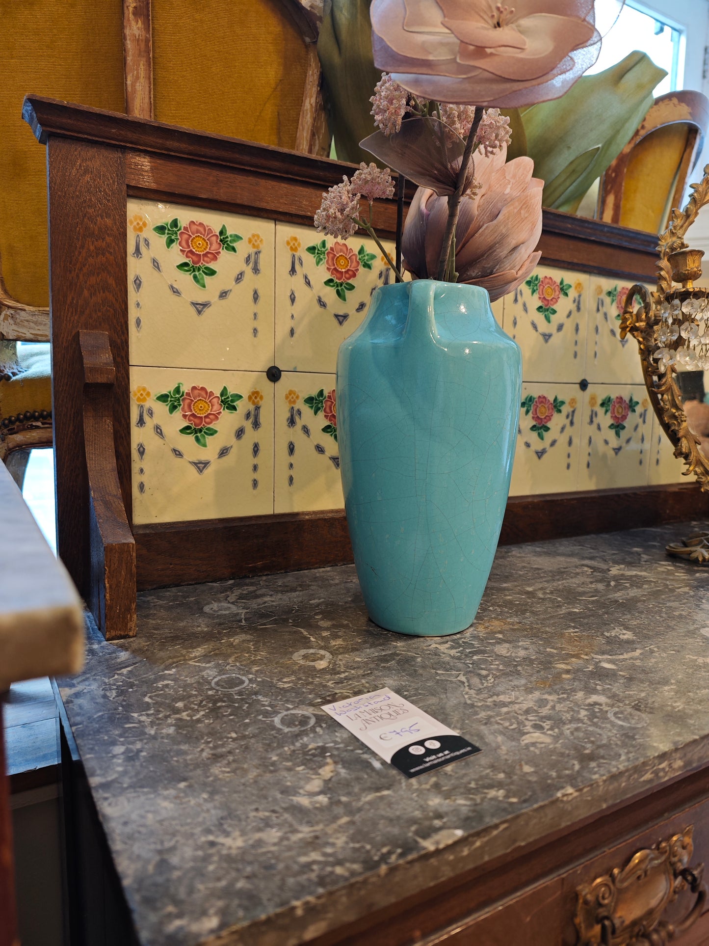 Old French Marble Washstand