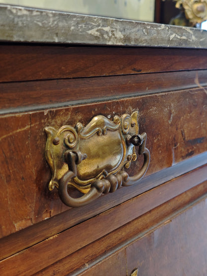 Old French Marble Washstand