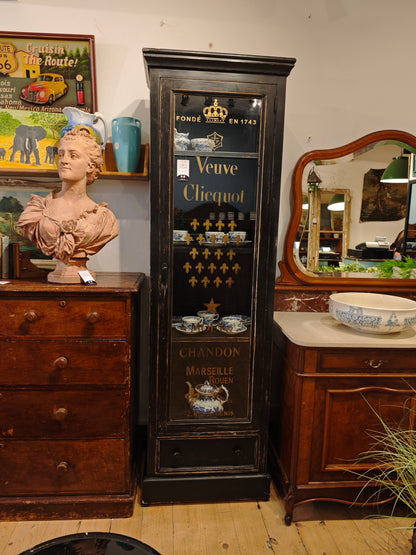 Gold Painted Cabinet