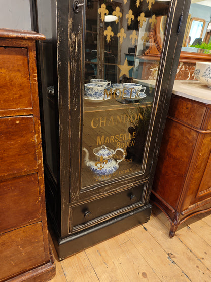 Gold Painted Cabinet