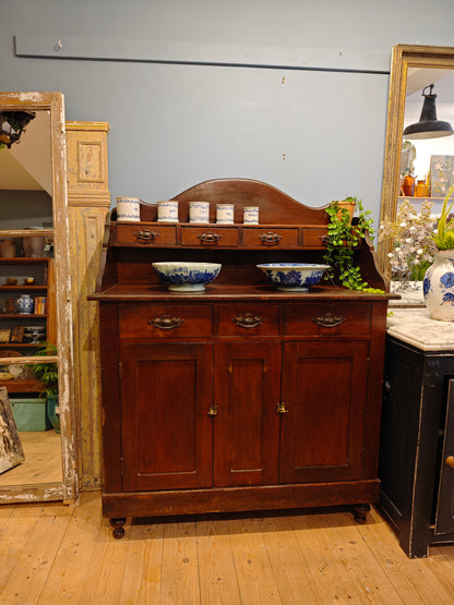 Georgian Dresser with High Back