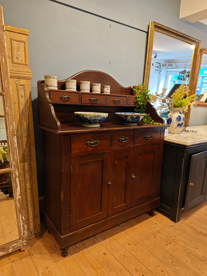 Georgian Dresser with High Back