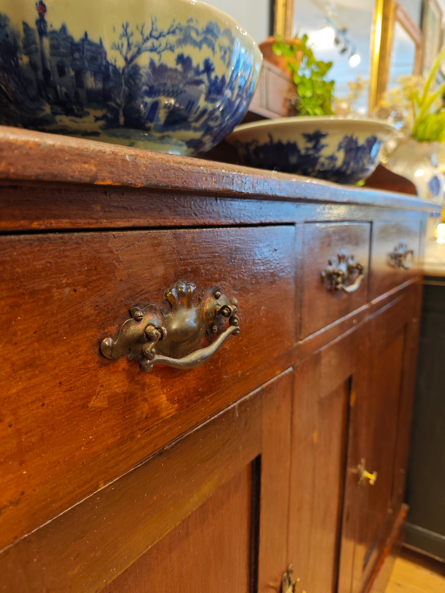 Georgian Dresser with High Back