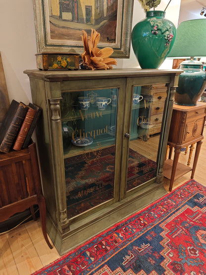 Old French Painted Cupboard
