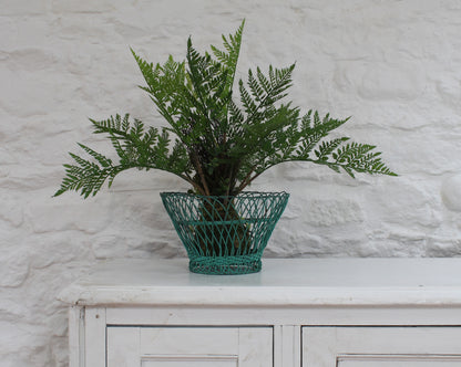 French Vintage Green Planter