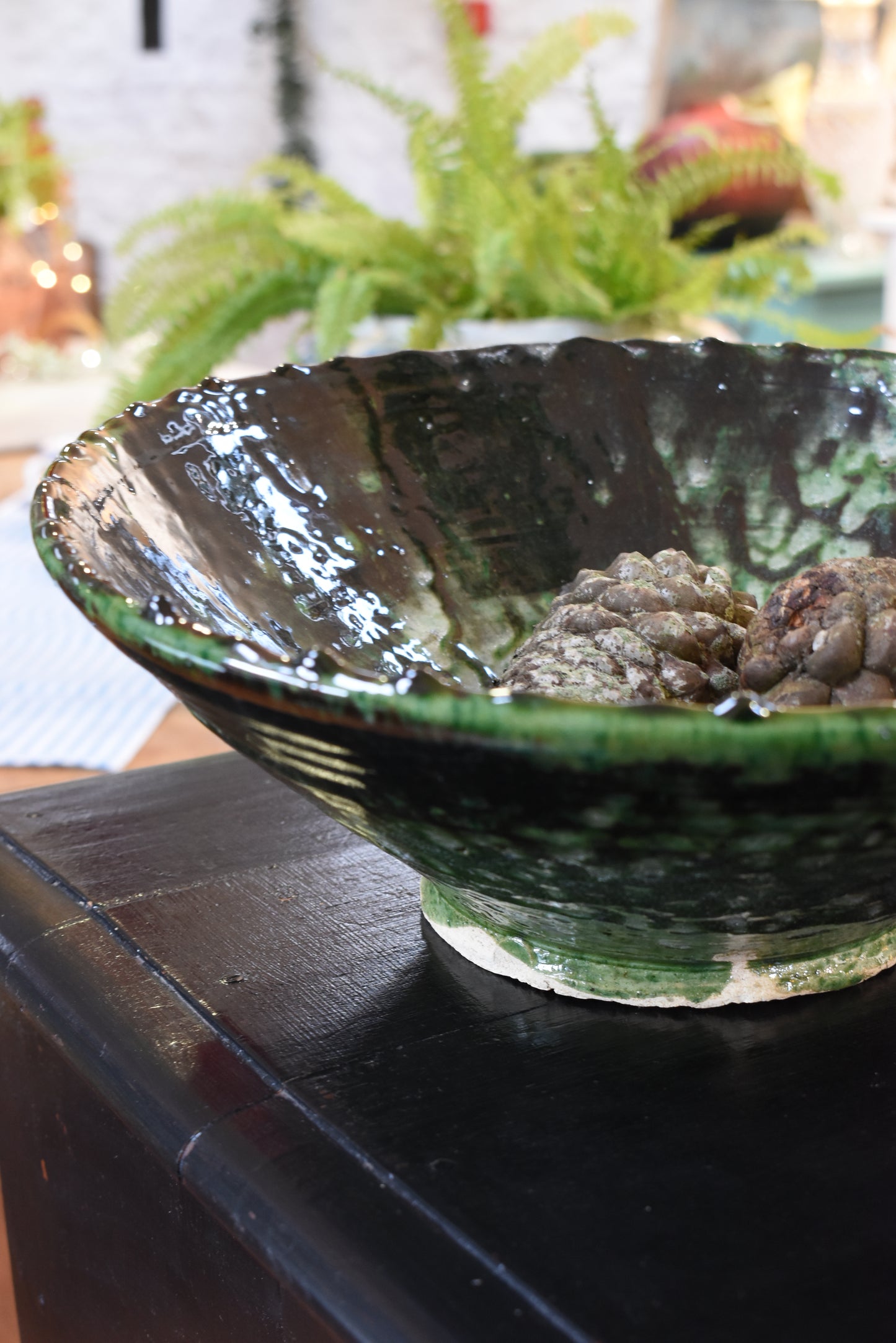 Two Green Bowls