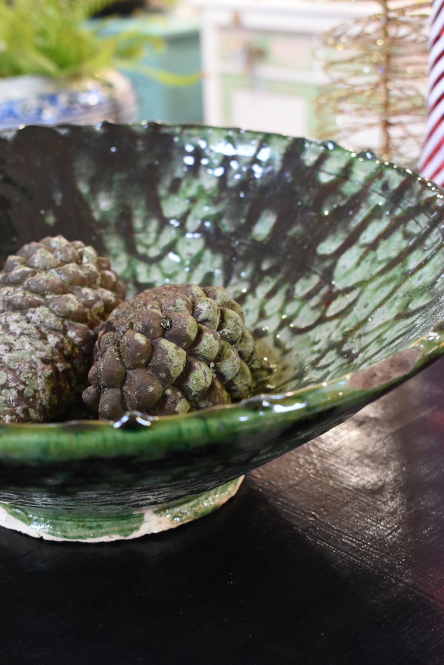 Two Green Bowls