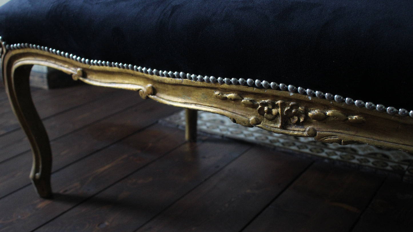 French Antique Gilt Sofa