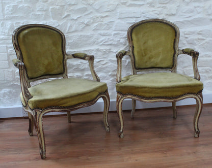 18th Century French Antique Armchairs