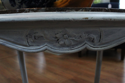 French Antique Marble Topped table